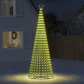 Christmas Tree Light Cone 1544 LEDs Warm White 196.9"