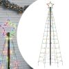 Christmas Tree Light with Spikes 220 LEDs Colorful 70.9"