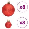 Christmas Baubles 100 pcs Gold and Wine Red 1.2" / 1.6" / 2.4"