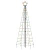 Christmas Tree Light with Spikes 220 LEDs Colorful 70.9"