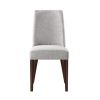 Taylor Chair With Espresso Legs And Gray Fabric