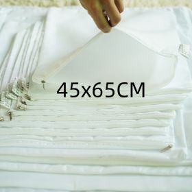 Pillow Pillowcase Pillow Polyester Liner Cover Cushion (Option: White Sanding Liner Cover-45x65CM)