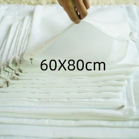 Pillow Pillowcase Pillow Polyester Liner Cover Cushion (Option: White Sanding Liner Cover-60X80cm)