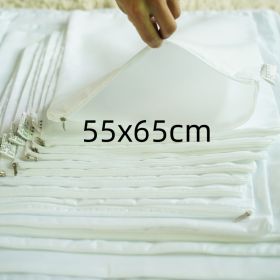 Pillow Pillowcase Pillow Polyester Liner Cover Cushion (Option: White Sanding Liner Cover-55x65cm)