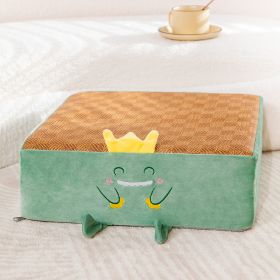 Bedroom And Household Office Thickened Cushion (Option: Square Summer Mat Dinosaur-See Color)