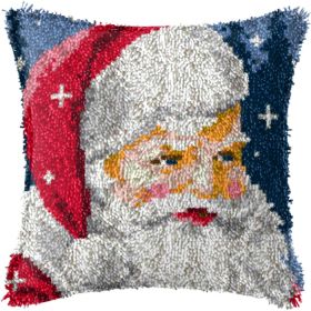 Diy Handmade Christmas Cushion Wool Embroidered Pillow Material Package (Option: BZ807-English Color Printing)