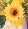 Easter Decorations; Handmade Summer Sunflower Gnomes Faceless Plush Doll