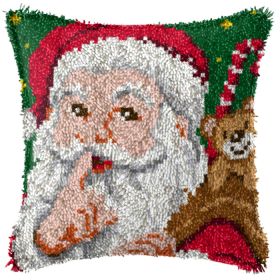 Diy Handmade Christmas Cushion Wool Embroidered Pillow Material Package (Option: BZ631-English Color Printing)