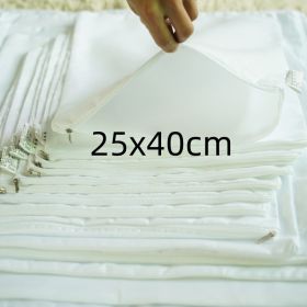 Pillow Pillowcase Pillow Polyester Liner Cover Cushion (Option: White Sanding Liner Cover-25x40cm)